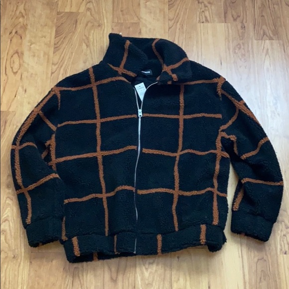 Express Jackets & Blazers - Express fuzzy teddy jacket